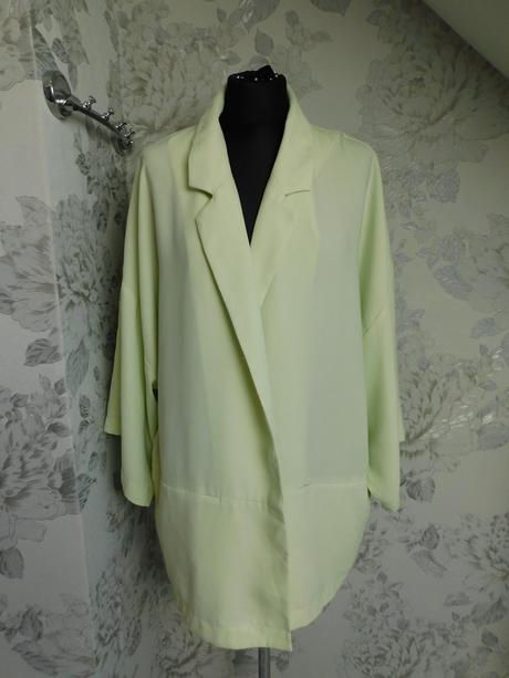 Damsky trendy štylovy blejzer/kardigan bez zapina, dorothy perkins,42