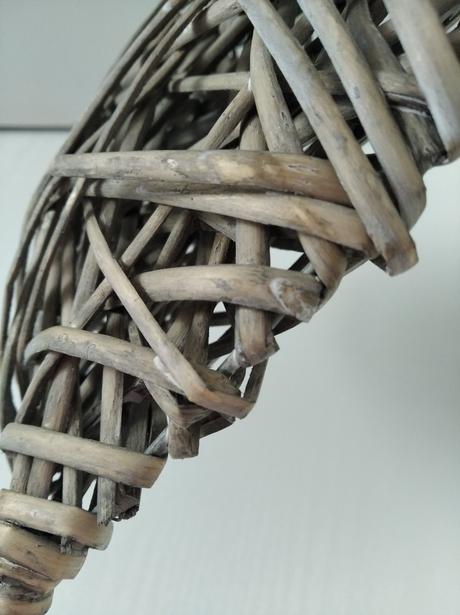 Prútené srdce 16 x 16 cm,