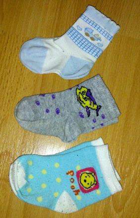 3x ponožky, 17