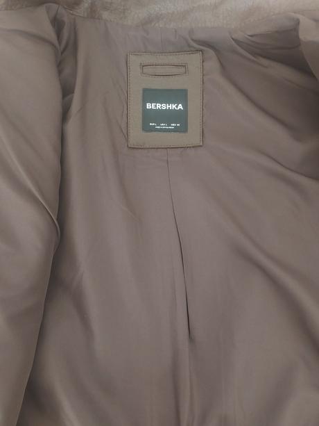 Dámska hnedá koženka bershka, bershka,l