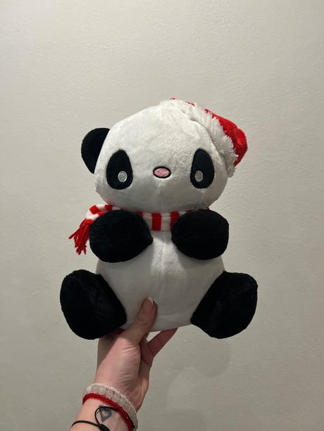 Plyšová hračka vianočná, 