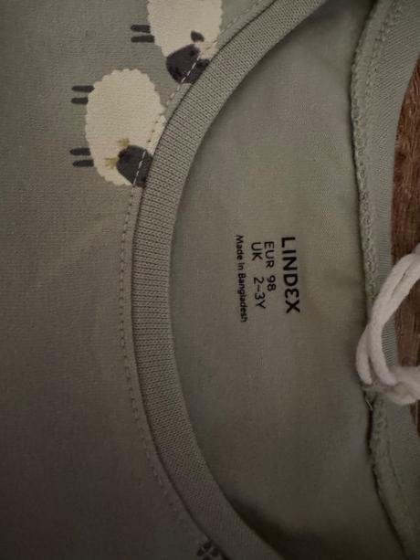 Tricko ovečky lindex 98 nové, lindex,98