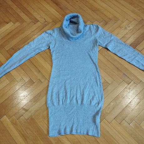 Predĺžený sveter/šaty, s