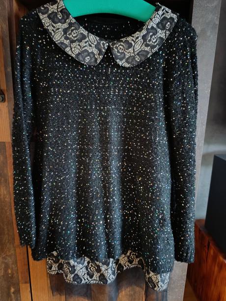 Extravagantný sveter, l