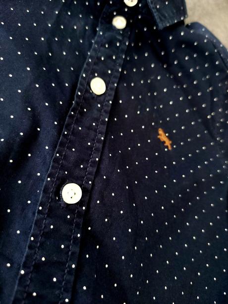 Košeľa s krátkym rukávom, h&m,98