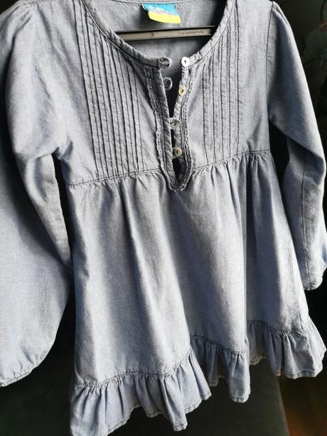 Dievčenské šaty, tunika, topolino,122