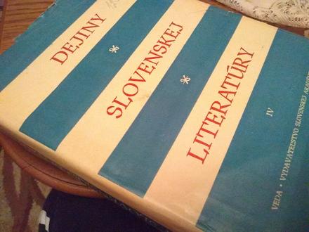 Dejiny slovenskej literatúry.., 