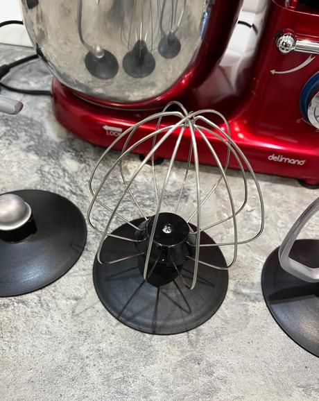 Kuchynský robot delimano pro 1000w červený, 