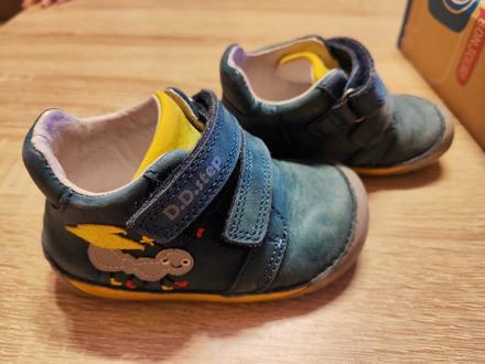 Prechodne topánky kožené, d.d.step,22