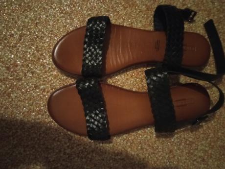 Sandále kožené, deichmann,41