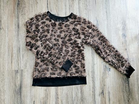 Damsky leopardi svetrik, reserved,s