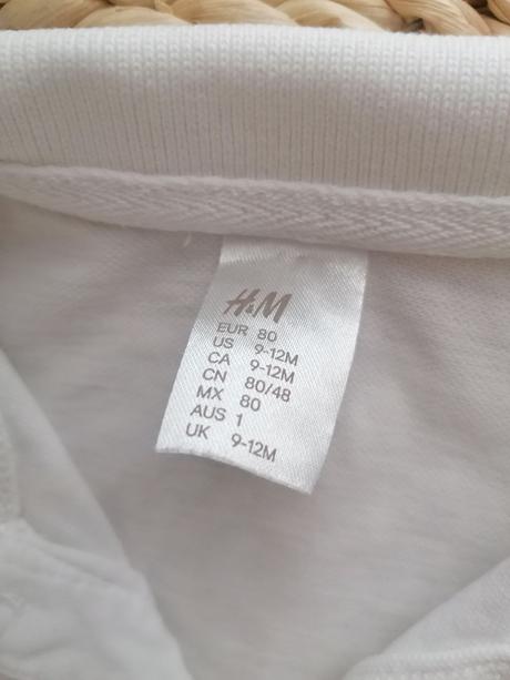 Tričko polokošela h&m 80, h&m,80
