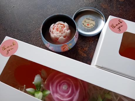 3ks voňavých mydielok, 