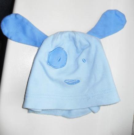 Krásna havinková čiapočka s uškami, carter's,68