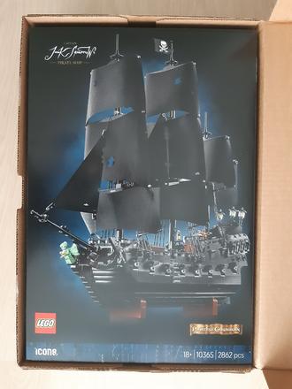 Predám lego icons 10365 pirátska loď kapitána jack, 