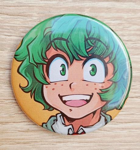 Pin/odznak - izuku midoriya, my hero academia, 