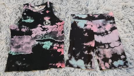 Súprava tielko a krátke legíny, h&m,134