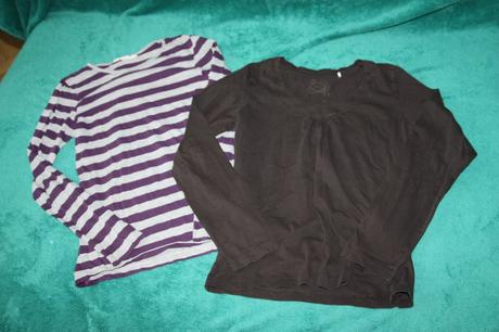 2x tricko 158/164, h&m,158