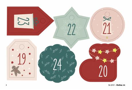 Adventný kalendár natur vrecúška,