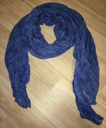 Modrý šál, h&m,xl