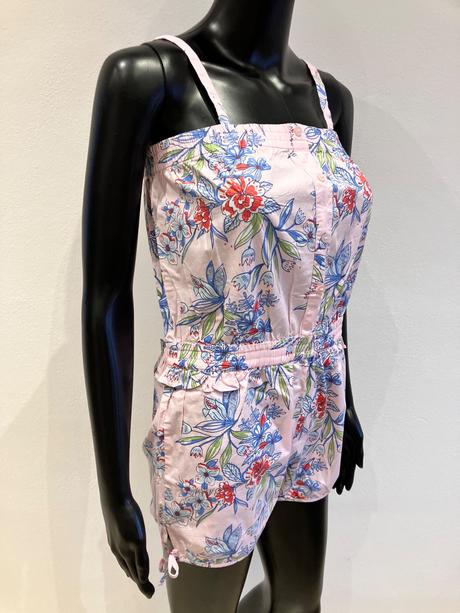 Dámsky vzorovaný letný overal (s/m), m / s