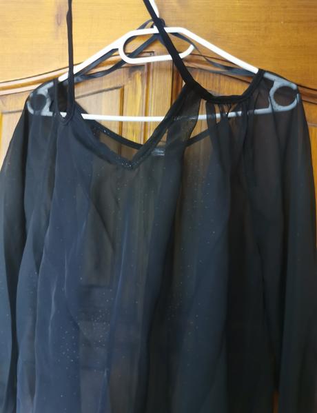 Priesvitný top/tunika, xl