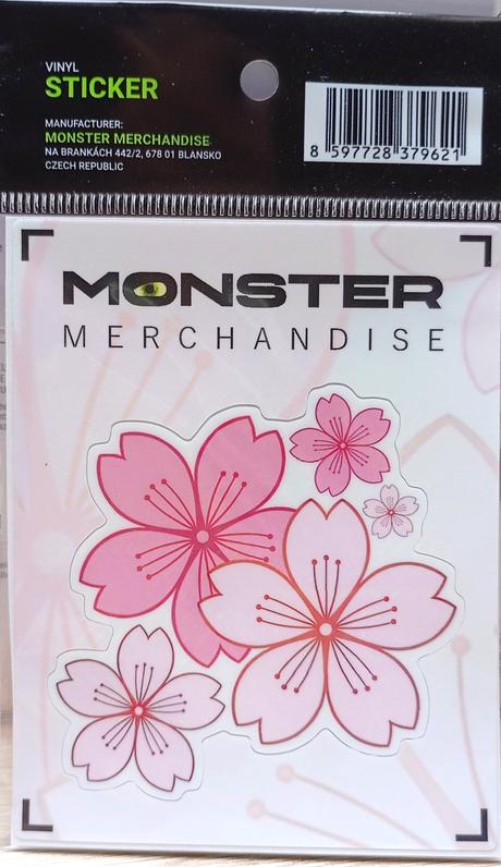 Vinylová nálepka - kvety sakura, 