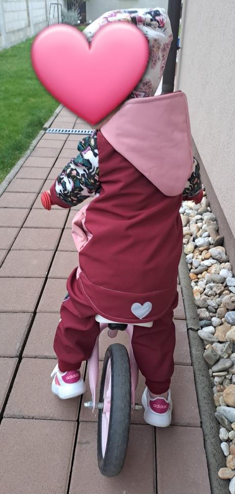 Softshellova súprava jednorožec, 92 / 98 / 104