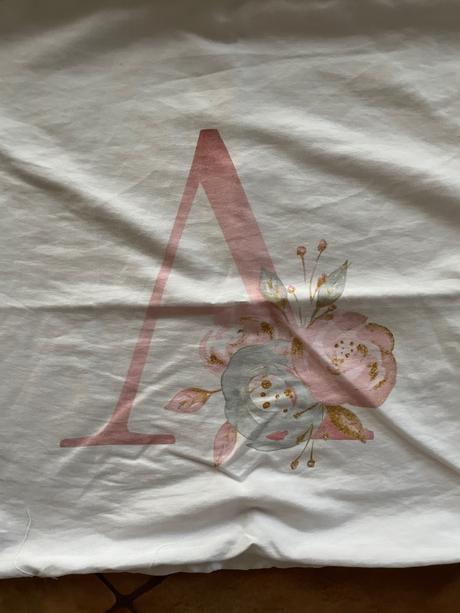 Povliecky na vankusiky s pismeny,