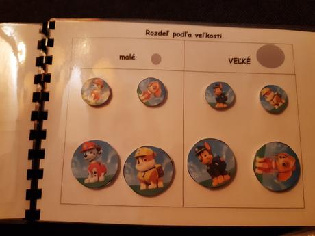 Paw patrol zosit s aktivitami, 
