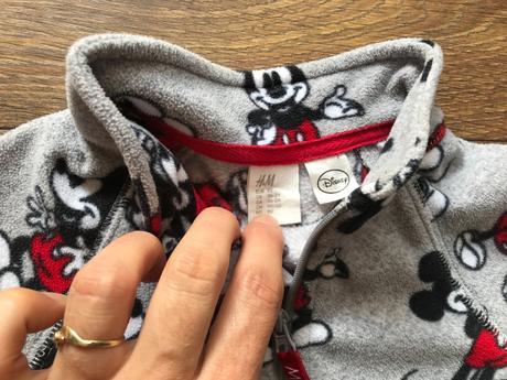 Flisová mikina, h&m,92