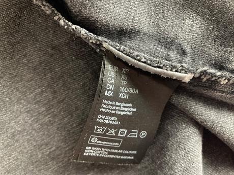 Džínsová bunda h&m, h&m,xs