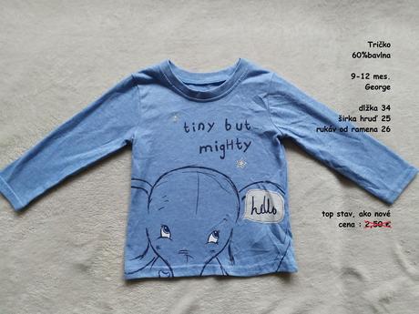 Tričko, george,80