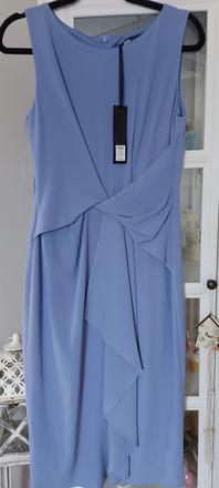 Modré elegantné šiatky, dorothy perkins,l