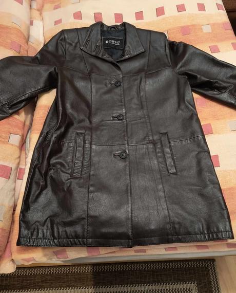 Kožený kabát kcero, xl