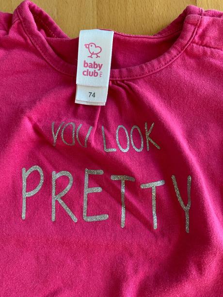 Tricko dlhy rukav, baby club,74