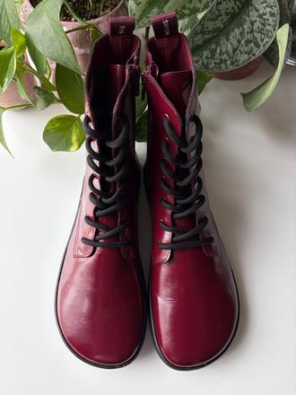Shapen barefoot čižmy maverick bordeaux,veľkosť 40, 40