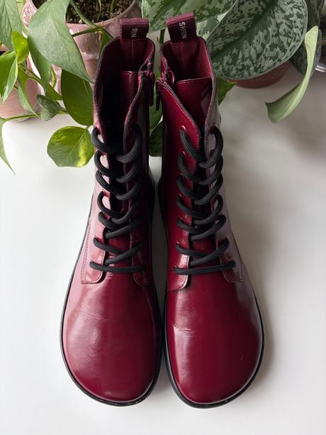 Shapen barefoot čižmy maverick bordeaux,veľkosť 40, 40