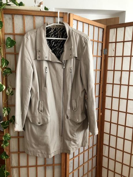 Kožená bunda dámska/ kožený kabát jesenný, mango,xl