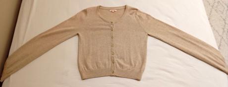 Béžový crop svetrík, bluezoo,164