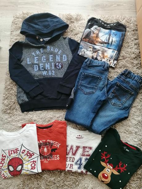 Balík oblečenia 128, 122–134