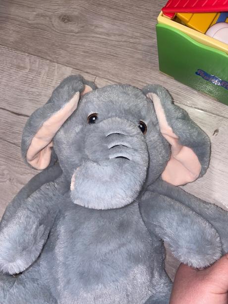 Ruksak sloník plyšový, 