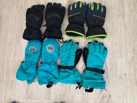 Rossignol - detske lyziarske rukavice 6-12 rokov, mckinley,116