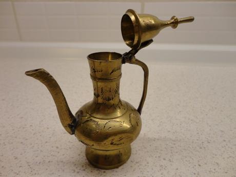 Dekorácia mini - mosadzná, 