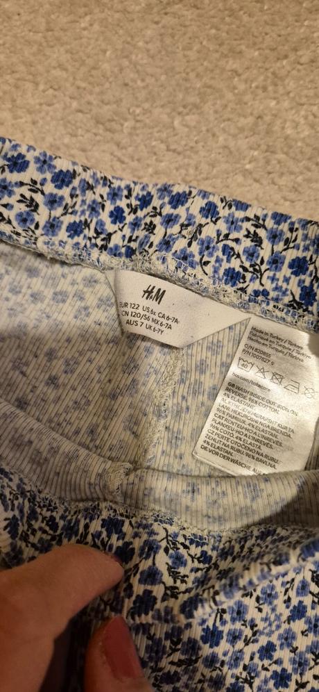 H&m nohavice 122, h&m,122
