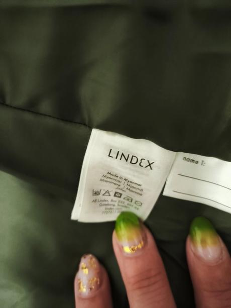 Tmavá khaki bunda lindex, lindex,158