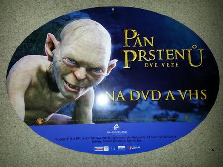 Plagát - pán prsteňov gollum-milááášek-oválny tvar, 