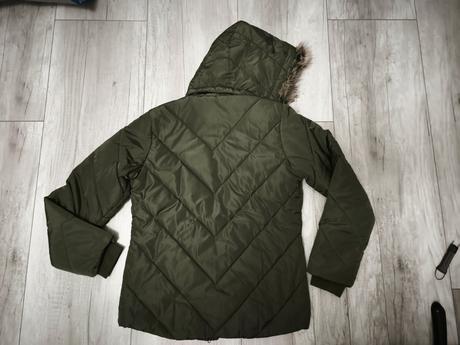 Tmavá khaki bunda lindex, lindex,158