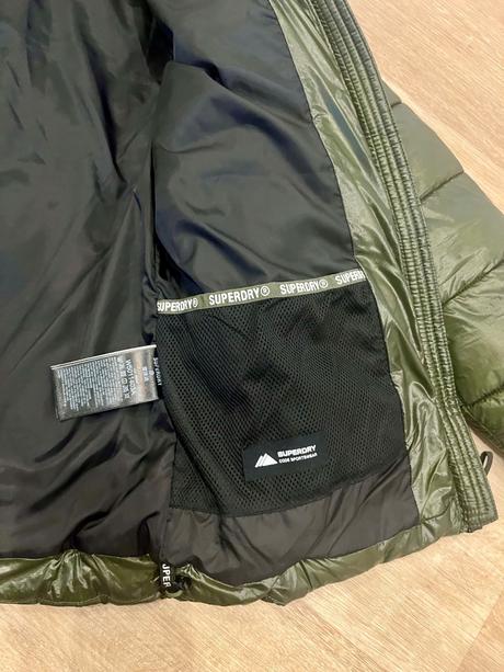 Zimná bunda, superdry,s