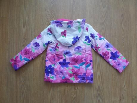 Prechodná bunda s kvetmi, 110